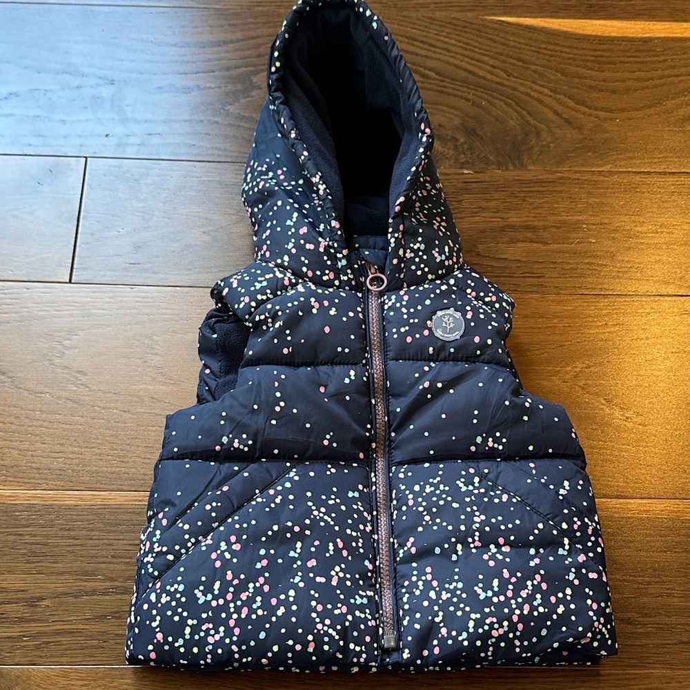 Zara outerwear collection hooded vest - NEVER WORN